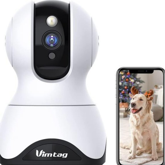🐶Pet Camera1080P Pet Cam360° Two Way Audio Camera Bundle With the Alexa Smart